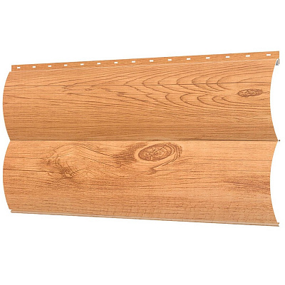 Сайдинг металлический Блок-Хаус под бревно дерево Клен 3D Светлый SteelArt фото Центр Металлокровли Сайдинг металлический Блок-Хаус под бревно дерево Клен 3D Светлый SteelArt фото Центр Металлокровли