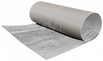 Лист гладкий с покрытием Printech Ясень ширина 1,25м плоский, рулонная сталь толщиной 0,45мм Корея