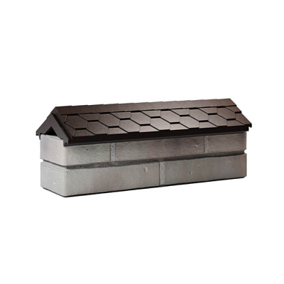 Парапет ZKING EVEREST 180х510х75мм Коричневый с посадкой на 0.5 кирпича (130мм) Парапет ZKING EVEREST 180х510х75мм Коричневый с посадкой на 0.5 кирпича (130мм)