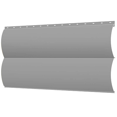 Сайдинг металлический Блок-Хаус под бревно RAL7004 Серый фото Центр Металлокровли Сайдинг металлический Блок-Хаус под бревно RAL7004 Серый фото Центр Металлокровли