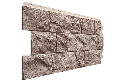 Фасадная панель Деке FELS Перламутровый 1150х450, 0,45м2 (10 шт в упак.) фото Центр Металлокровли