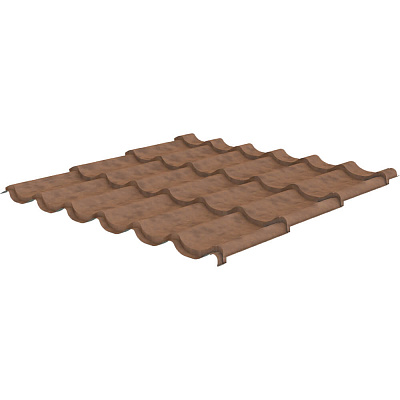 Металлочерепица Меркурий САФАРИ Светлый 0,50мм Корея фото Центр Металлокровли