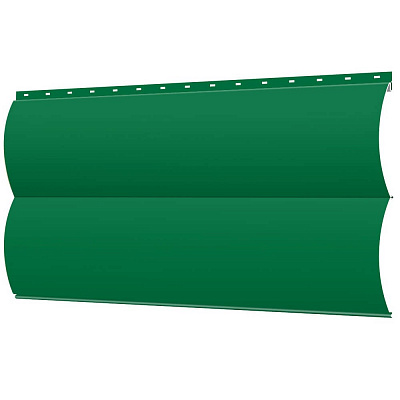 Сайдинг металлический Блок-Хаус под бревно RAL6029 Зеленая Мята фото Центр Металлокровли Сайдинг металлический Блок-Хаус под бревно RAL6029 Зеленая Мята фото Центр Металлокровли