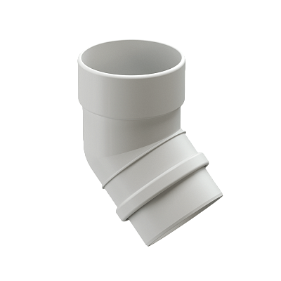 Колено трубы 45 градусов Деке ЛЮКС пломбир фото Центр Металлокровли Колено трубы 45 градусов Деке ЛЮКС пломбир фото Центр Металлокровли