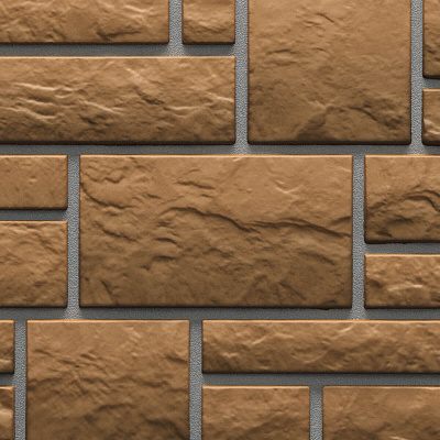 Фасадная панель Деке камень BURG Кукурузный 0.42м2 фото Центр Металлокровли