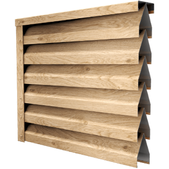 Ламели Реснички для двусторонних заборов Ламели Реснички для двусторонних заборов