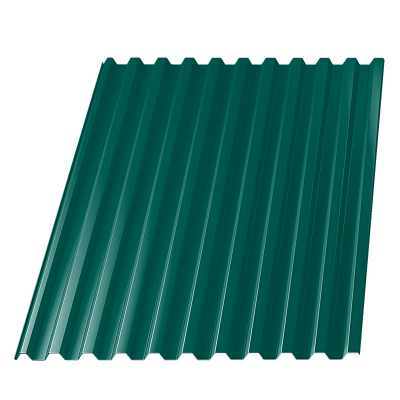 Профнастил С-21 RAL 6026 Опал 0.45 мм фото Центр Металлокровли Профнастил С-21 RAL 6026 Опал 0.45 мм фото Центр Металлокровли