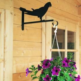 Держатель цветов Попугай фото Центр Металлокровли