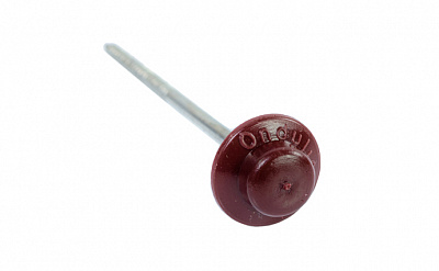 Гвозди с литой шляпкой красные (дл.70 мм d.3,55 мм.) 100 шт. в упак. фото Центр Металлокровли Гвозди с литой шляпкой красные (дл.70 мм d.3,55 мм.) 100 шт. в упак. фото Центр Металлокровли