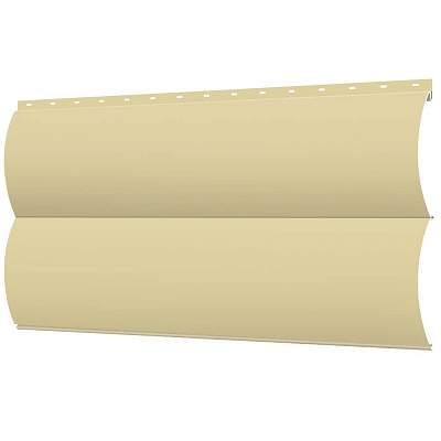 Сайдинг металлический Блок-Хаус под бревно RAL1014 Бежевый фото Центр Металлокровли Сайдинг металлический Блок-Хаус под бревно RAL1014 Бежевый фото Центр Металлокровли