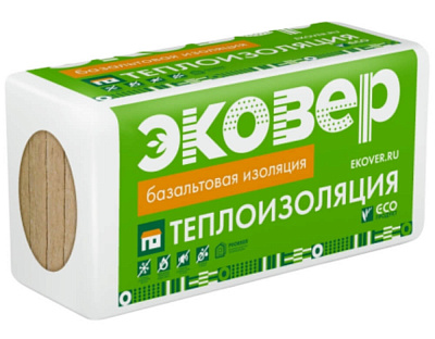 Утеплитель Эковер Лайт П-45 50х600х1000мм 12шт 7,2м2 0,36м3 Утеплитель Эковер Лайт П-45 50х600х1000мм 12шт 7,2м2 0,36м3