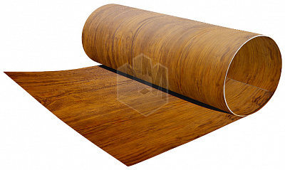 Лист гладкий с двухсторонним покрытием Printech Орех 3Д ширина 1,25м плоский, рулонная сталь толщиной 0,45мм Корея