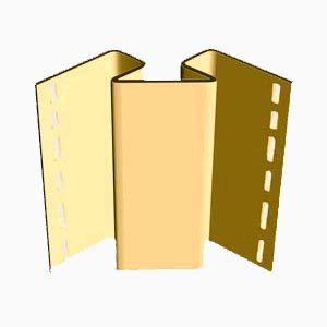 Внутренний угол FineBer Кремовый 3.05м. (уп.10шт.) фото Центр Металлокровли