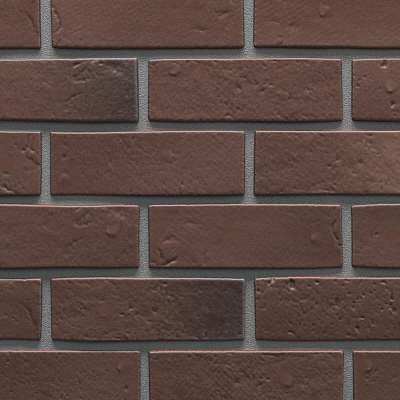 Фасадная панель Деке кирпич натуральный BERG Коричневый 0.44м2 фото Центр Металлокровли