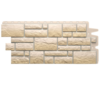 Фасадная панель Деке камень BURG Песчаный 0.42м2 панель