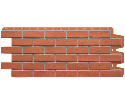 Фасадная панель Деке кирпич натуральный BERG Кирпичный 0.44м2 панель