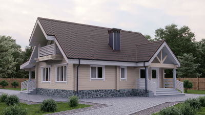 Черепица Ондулин цвет коричневый на крыше дома фото1 Черепица Ондулин цвет коричневый на крыше дома фото1