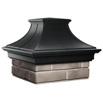 Колпак на столб забора MONBLAN PREMIUM Черный 1,5х1,5 кирпича 2 Колпак на столб забора MONBLAN PREMIUM Черный 1,5х1,5 кирпича 2