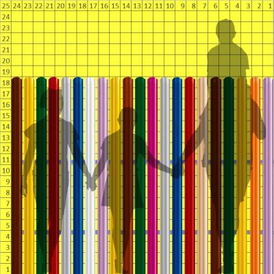 Нарядный палисадник 180см Нарядный палисадник 180см