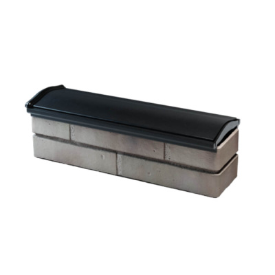 Парапет ZKING MONBLAN 170х510х50мм Черный с посадкой на 0.5 кирпича (130мм) 2