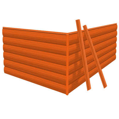 Фото сайдинга металлического (металлосайдинга) царьсайдинга Бревно Рубленое 4Д RAL2004 Апельсин для фасада дома Фото сайдинга металлического (металлосайдинга) царьсайдинга Бревно Рубленое 4Д RAL2004 Апельсин для фасада дома