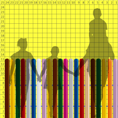 Нарядный палисадник 125см Нарядный палисадник 125см
