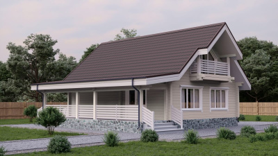 Черепица Ондулин цвет коричневый на крыше дома фото2 Черепица Ондулин цвет коричневый на крыше дома фото2