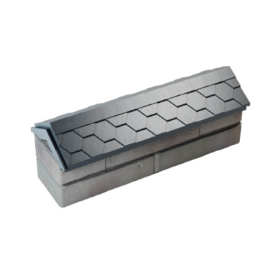 Парапет ZKING EVEREST 180х510х75мм Серый с посадкой на 0.5 кирпича (130мм) фото 3