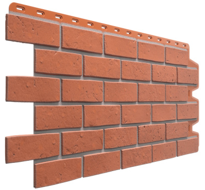 Фасадная панель Деке кирпич натуральный BERG Кирпичный 0.44м2