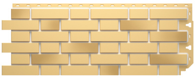 Фасадная панель Деке FLEMISH - Желтый жженый фото Фасадная панель Деке FLEMISH - Желтый жженый фото