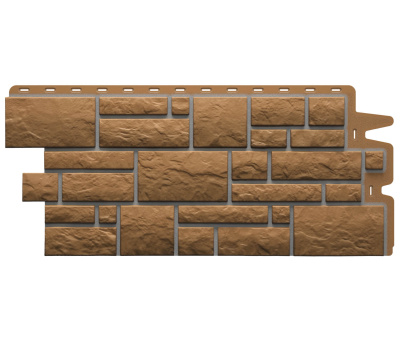 Фасадная панель Деке камень BURG Кукурузный 0.42м2 панель