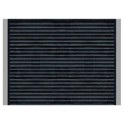 Забор жалюзи ЭКО-Z Черное Дерево 3D Принтек односторонний с металлическими столбами Забор жалюзи ЭКО-Z Черное Дерево 3D Принтек односторонний с металлическими столбами